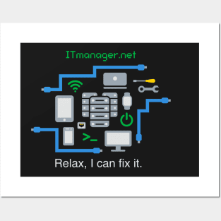 Relax, I can fix it. Posters and Art